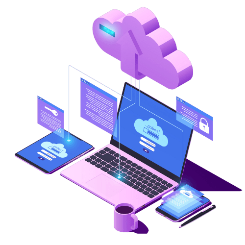 Cloud System Illustration